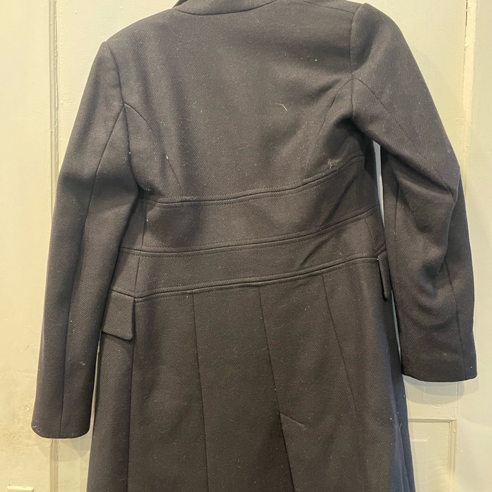 Zara Basic Black Coat - image 2